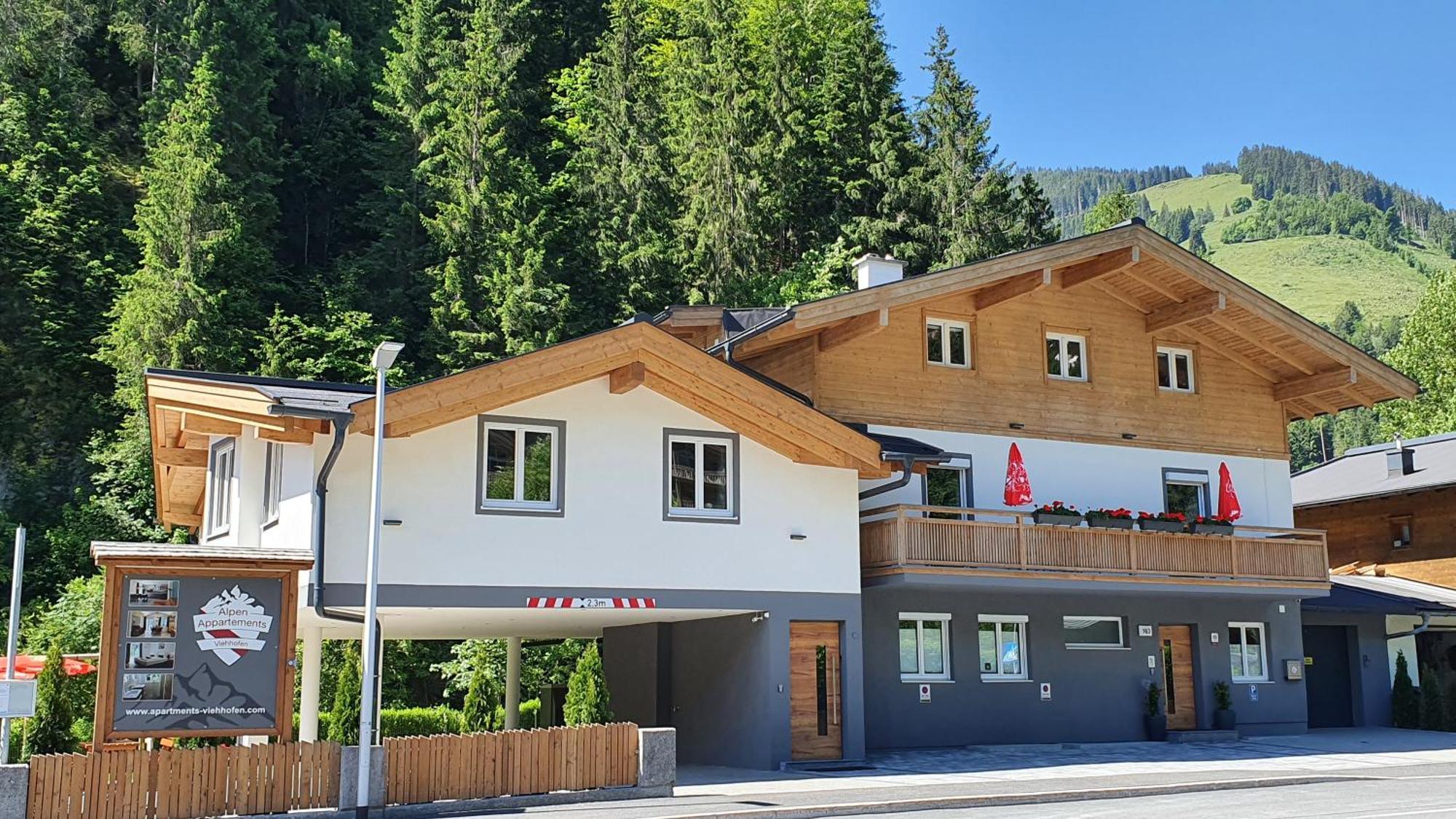 Alpen Appartements Viehhofen - Incl Sommercard Zell Am See 비에호펜 외부 사진