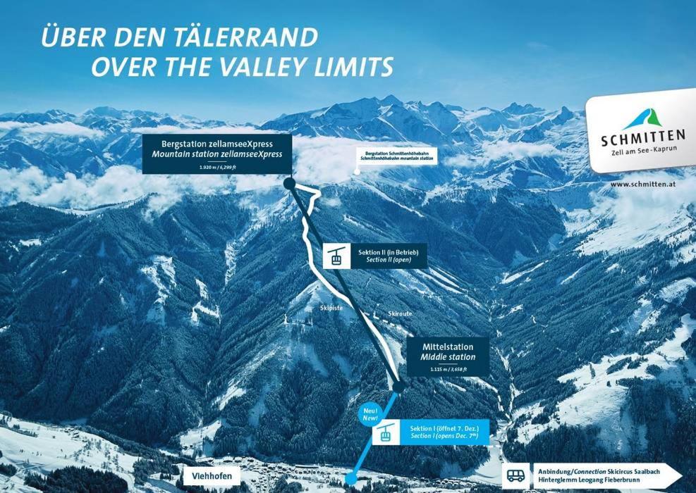 Alpen Appartements Viehhofen - Incl Sommercard Zell Am See 비에호펜 외부 사진